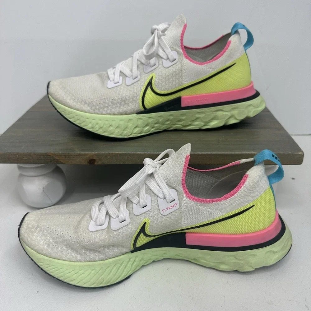 Nike Women's 11 React Infinity Run Flyknit Shoes Road Running Sneakers 90s‎